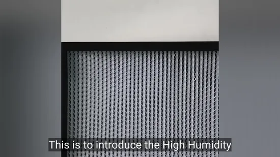 1.9 Advanced Fine Efficiency Air Filter for High Humidity Conditions